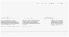 Desktop Screenshot of noahshipmanagement.com
